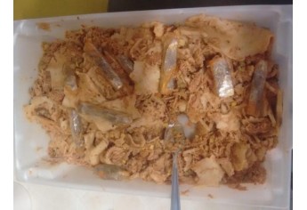 Em Valparaíso, droga foi descoberta em meio a panquecas, que seriam levadas a presos por visitante (Foto: SAP).