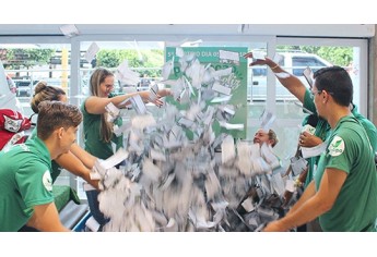 Sorteio da quinta e penúltima extração da campanha Cliente Feliz aconteceu neste sábado (5), na Cocipa Hipermercado (Foto: Da Assessoria).
