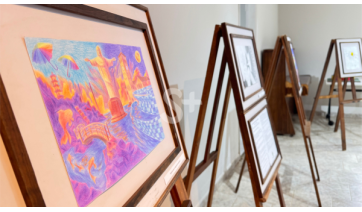 Exposição do concurso de desenho acontece nesta semana no museu de Adamantina