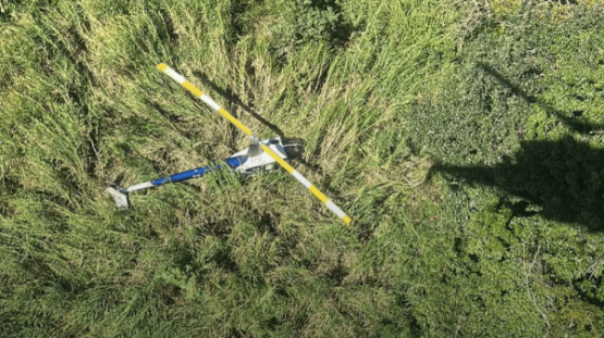 Helicóptero Águia da PM de Prudente intercepta aeronave com quase 300 kg de pasta base de cocaína 