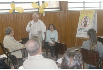 O Rotariano e Médico, Dr. Joamyr de Castro, um dos grandes incentivadores e idealizadores da campanha (Foto: Ass. Imprensa/Rotary Club de Adamantina)