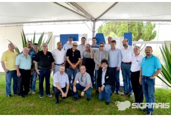 Recepção ao Grão-Mestre Estadual da Maçonaria, Grande Oriente de São Paulo (GOSP), Benedito Marques Ballouk Filho (Foto: Acácio Rocha).