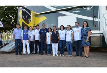 Carreta do Hospital de Câncer já atende em Adamantina e mobiliza parceiros locais (Foto: Acácio Rocha).