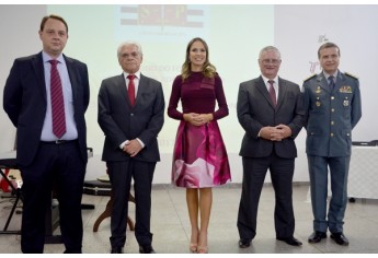 Solenidade do Poder Judiciário homenageia autoridades em Adamantina, na passagem do Dia do Patrono do Fórum local (Foto: Maikon Moraes/Siga Mais).