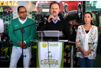 Inaugurado o Auto Posto Cocipa em Osvaldo Cruz (Foto: Acácio Rocha).