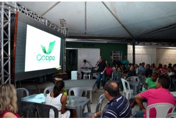 Nova logomarca foi apresentada no Encontro de Representantes da Cocipa (Foto: Maikon Moraes).
