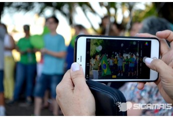 “Vem Pra Rua” leva pouco público à manifestação em Adamantina