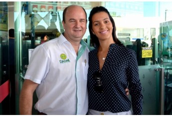 Inaugurado o Auto Posto Cocipa em Osvaldo Cruz (Foto: Acácio Rocha).