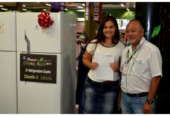 Entrega dos prêmios da Campanha Cliente Feliz, na Cocipa (Foto: Maikon Moraes).