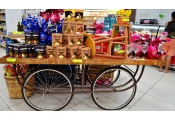 Supermercado Godoy traz as melhores opções para a Páscoa (Foto: Acácio Rocha).