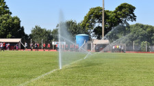 Inaugurado sistema de irrigação para gramado do estádio municipal de Adamantina