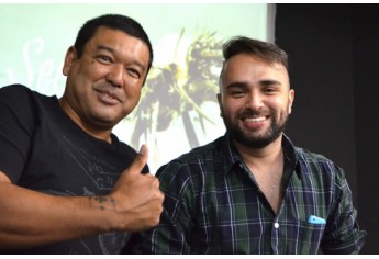 Iris Nishiura e Maikon Moraes (Foto: Lis Yumi).