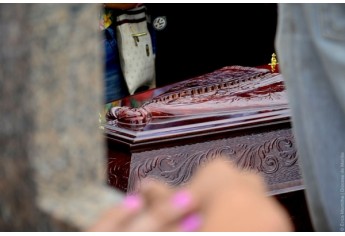 Sepultamento do Padre Manoel Cirino, em Marília (Foto: Érica Montilha | Diocese de Marília).