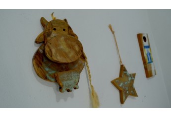 Iris e Patty Ateliê - Arte em Cabaça (Foto: Acácio Rocha).