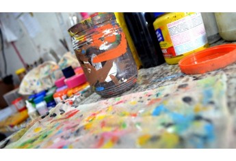 Iris e Patty Ateliê - Arte em Cabaça (Foto: Acácio Rocha).