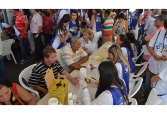 Dia de campanha para prevenção da doença renal em Adamantina (Foto: Acácio Rocha).