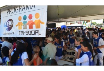 Dia de campanha para prevenção da doença renal em Adamantina (Foto: Acácio Rocha).
