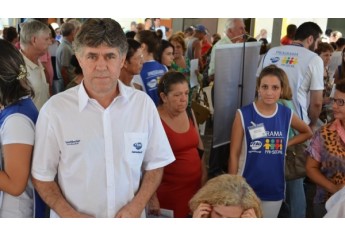 Dia de campanha para prevenção da doença renal em Adamantina (Foto: Acácio Rocha).