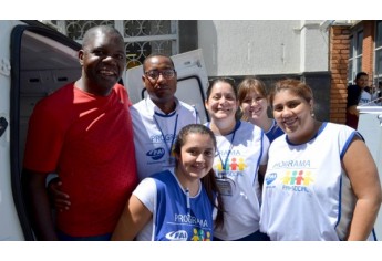 Dia de campanha para prevenção da doença renal em Adamantina (Foto: Acácio Rocha).