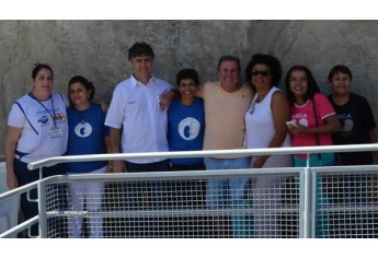 Dia de campanha para prevenção da doença renal em Adamantina (Foto: Acácio Rocha).