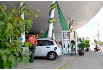 Auto Posto Cocipa trouxe novo conceito de serviços para o segmento, em Adamantina (Foto: Siga Mais).