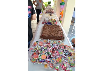 Festa para crianças é realizada há 30 anos, por iniciativa e liderança da administradora Vera Lúcia de Assunção (Foto: Maikon Moraes/Siga Mais).