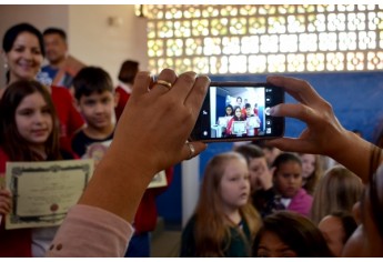 Escola Cristã realiza concurso de fotografia e premia alunos (Foto: Acácio Rocha).