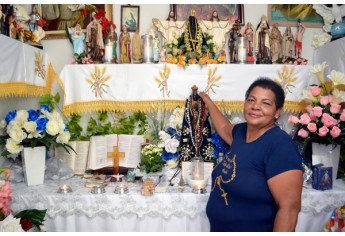 Festa para crianças é realizada há 30 anos, por iniciativa e liderança da administradora Vera Lúcia de Assunção (Foto: Maikon Moraes/Siga Mais).