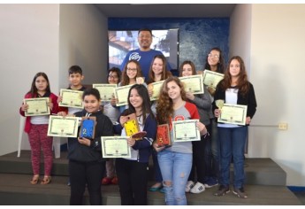 Escola Cristã realiza concurso de fotografia e premia alunos (Foto: Acácio Rocha).