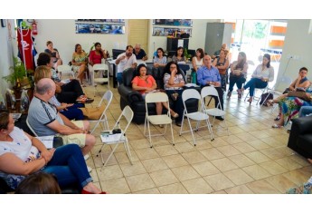 Nova reunião regional com professores representantes de escolas foi realizada n CPP em Adamantina (Foto: Maikon Moraes/Siga Mais).