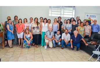 Nova reunião regional com professores representantes de escolas foi realizada n CPP em Adamantina (Foto: Maikon Moraes/Siga Mais).