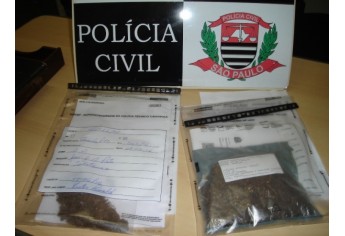 Incineração da droga foi autorizada pelo Poder Judiciário da Comarca (Foto: Polícia Civil/Deinter 8/Cedida).