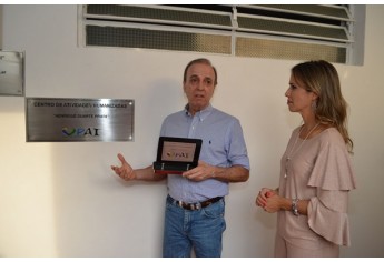Ala do PAI Nosso Lar recebe nome de Henrique Prata