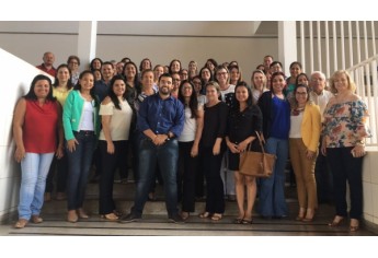 Módulo da atividade da formação realizado em Adamantina (Foto: Assessoria de Imprensa).