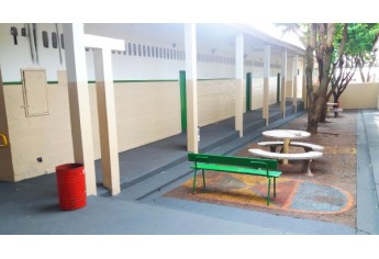 Melhorias tornam o lugar mais acolhedor para estudantes, professores e equipe escolar. (Foto: Assessoria de Imprensa)