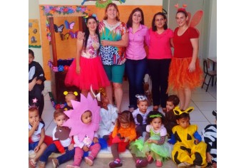 Crianças de EMEI Monteiro Lobato participaram de ações que abordaram práticas sustentáveis, com foco na conscientização (Foto: Cedida).