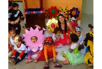 Crianças de EMEI Monteiro Lobato participaram de ações que abordaram práticas sustentáveis, com foco na conscientização (Foto: Cedida).