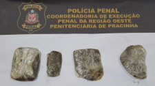 Irmã e a esposa de presos são flagradas tentando entrar com drogas na Penitenciária de Pracinha
