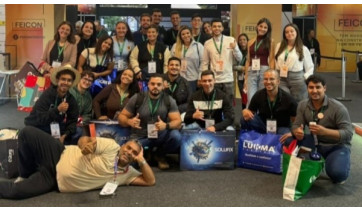 Alunos de engenharia civil da FAI visitam a FEICON, maior feira de construção da América Latina