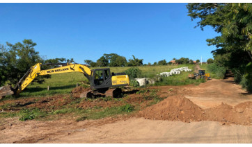 Iniciada obra de drenagem e pavimentação da ligação entre o Jardim Brasil e Parque Itamarati