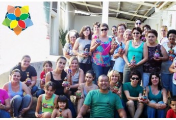 Oficina de Artesanato em Cabaça.