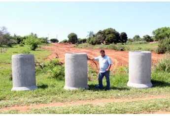 Mariápolis realiza obra de implantação de galerias pluviais