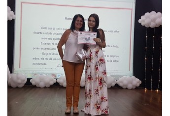 Festival e Concurso Literário teve encerramento com entrega de premiações no Anfiteatro da Biblioteca Municipal (Foto: Cedida).