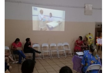 Novo encontro de gestantes foi realizado pela equipe do PAS II, mobilizando mulheres grávidas atendidas na área da unidade básica de saúde (Foto: Cedida).