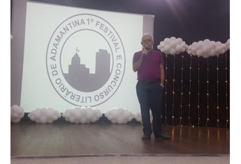 Festival e Concurso Literário teve encerramento com entrega de premiações no Anfiteatro da Biblioteca Municipal (Foto: Cedida).