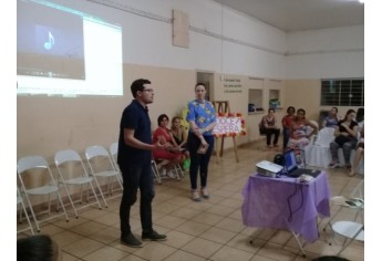 Novo encontro de gestantes foi realizado pela equipe do PAS II, mobilizando mulheres grávidas atendidas na área da unidade básica de saúde (Foto: Cedida).