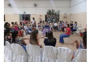 Novo encontro de gestantes foi realizado pela equipe do PAS II, mobilizando mulheres grávidas atendidas na área da unidade básica de saúde (Foto: Cedida).