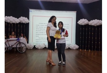 Festival e Concurso Literário teve encerramento com entrega de premiações no Anfiteatro da Biblioteca Municipal (Foto: Cedida).