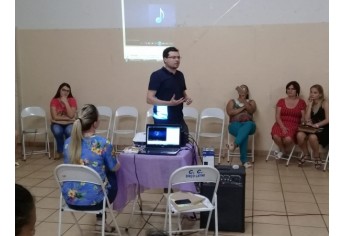 Novo encontro de gestantes foi realizado pela equipe do PAS II, mobilizando mulheres grávidas atendidas na área da unidade básica de saúde (Foto: Cedida).