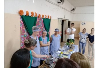 Atividade organizada pela equipe do PAS II amplia informações e orientações às gestantes (Foto: Cedida).